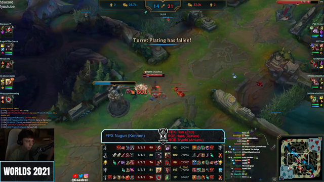 Caedrel shows why Korea is gonna win Worlds again
