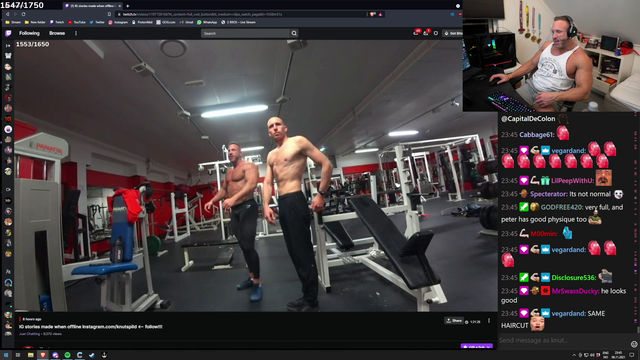 Knut warns his friend about exposure to Twitch chat