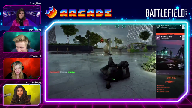 Battlefield 2042 completely breaks during a sponsored stream...