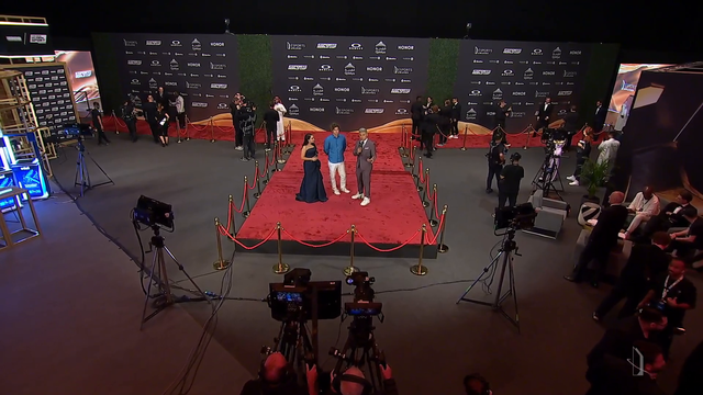 Chess legend Carl Magnussen at the Esports Awards 2024