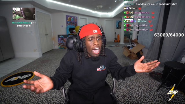This is what Kai Cenat started off with on his first stream back from the sexual assault/rape situation