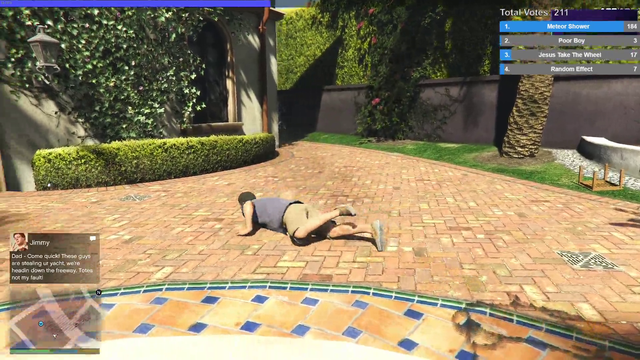 All goes wrong when twitch chat controls the game
