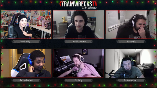 Danny's face during Train's story LUL