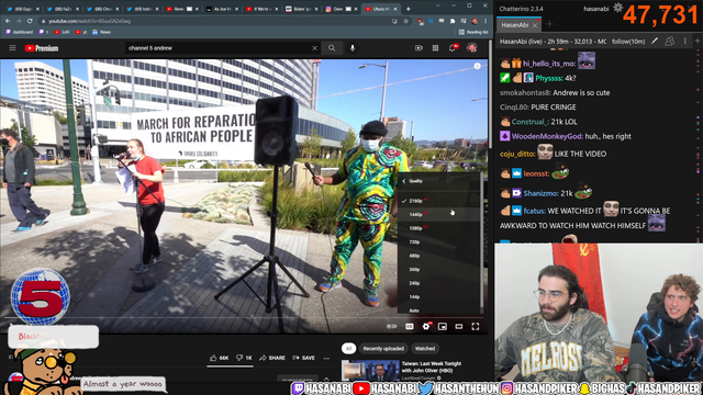 HasanAbi - Andrew lays out his new plans for Channel 5 moving forward