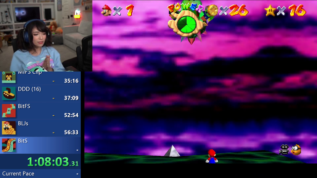 Emi first time completing 16 stars