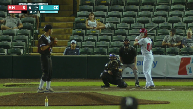 Incredible In-Park Homer from Jerma's baseball stream