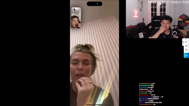 Qtcinderella drops the hard R twice in front of Jasontheween