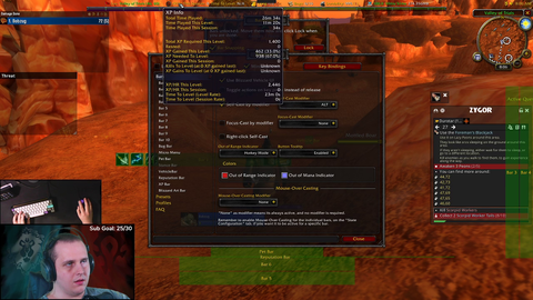WoW streamer's bitrate tanks at the perfect time