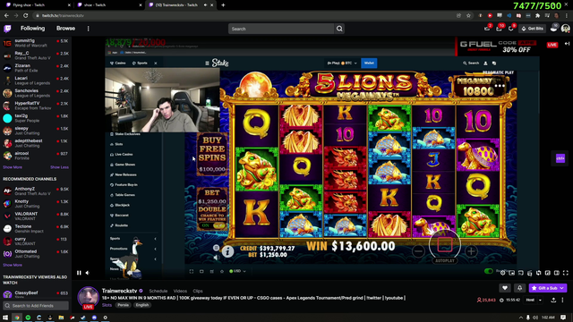 Poke browses streams