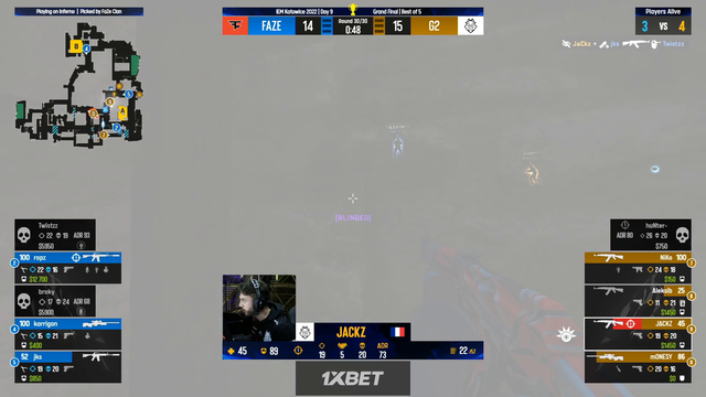ropz insane 1v4