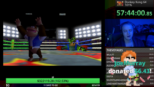 Hbomberguy is finally done with his livestream. Just under 58 hours and $324.5k raised.