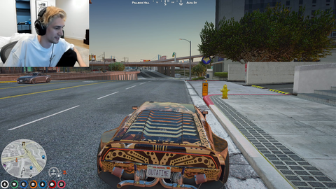 xQc's new car