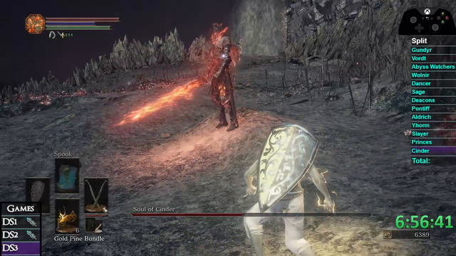 After months of trying, Squillakilla completes the first ever NO DAMAGE Dark Souls Trilogy run.