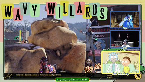 Bethesda's Fallout 76 stream with Justin Roiland is some cringe imrpov