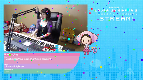 Plants vs Zombies composer Laura Shigihara performs "Zombies on Your Lawn" on stream