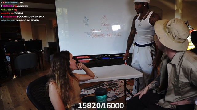 Maya teaches Faze Adapt & Faze Silky about the life of a male bee