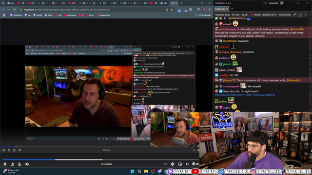 Dan Saltman admits to using out of context clips to slander Hasan