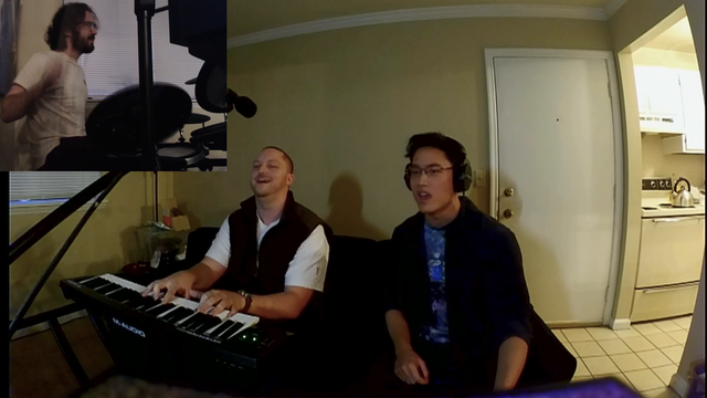 Live performance of "I'm Just A Memer" by Sordiway, Koaster, and Howeh