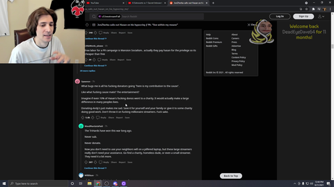xQc on People Telling Hasan to Donate His Wealth