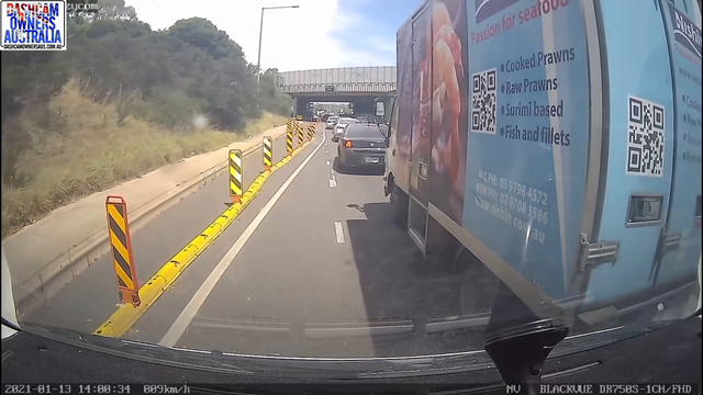 Geezer gets crushed in road rage incident