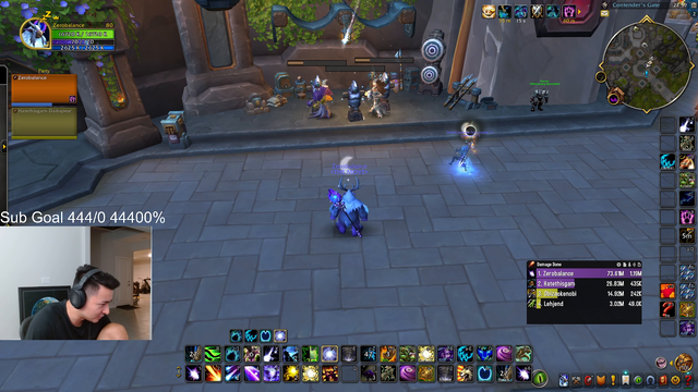 Pika gives advice to a fellow rogue