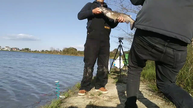 Always gotta kiss the fish