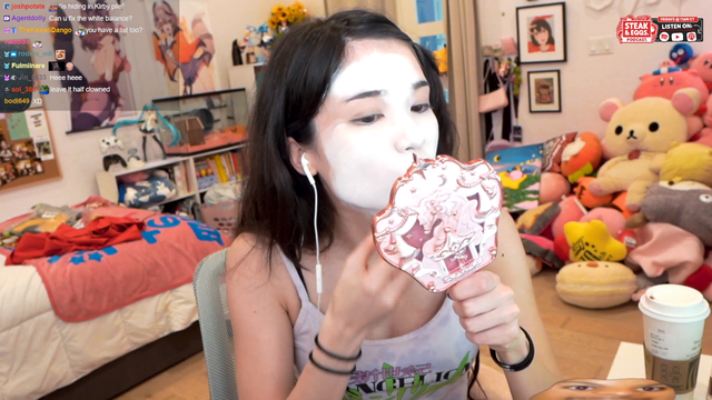 Embracing white face