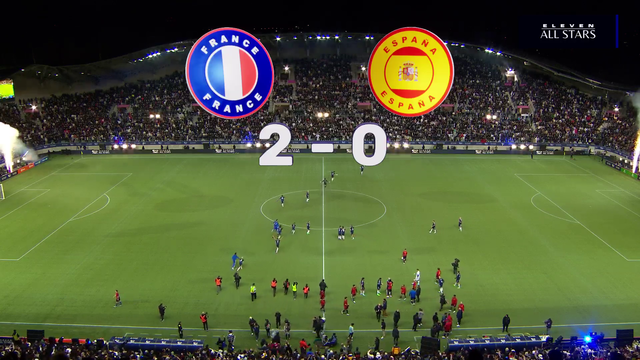 Eleven - Allstars soccer event ends with peaking over 1m concurrent viewers