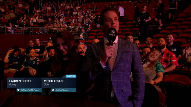 Kid in the crowd (on the left) has an autism attack
