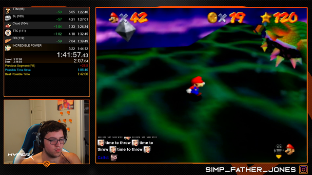 Simply gets a 1:42:10