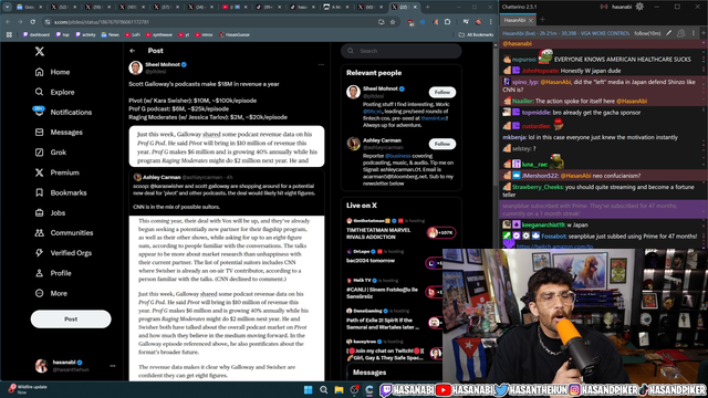 Hasan perfectly summarizes majority of Americans' response to UHC CEO murder.