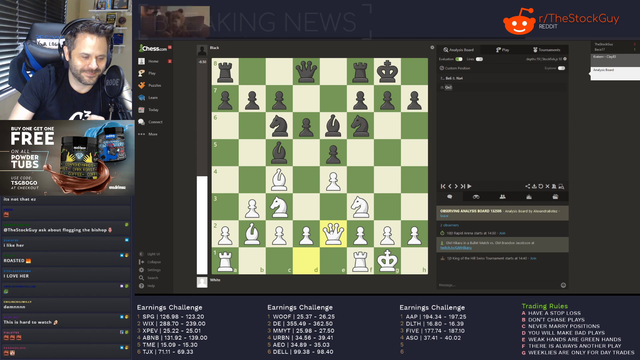 Chess lady and Stock Fox feud just keeps going