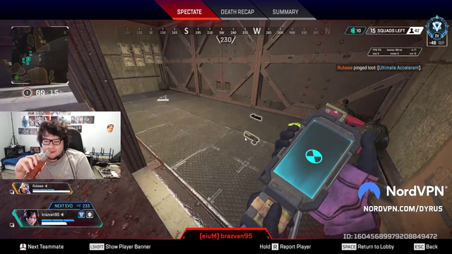 Apex server crasher exploiter, always crashing the servers since hours.