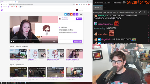 Hasan compares stream vibes