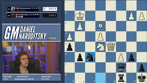 grandmaster hangs 3 queens in 30 seconds