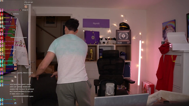 Nymn fell off Sadeg