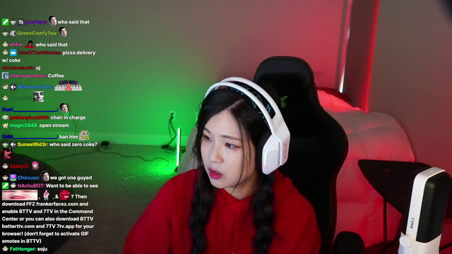 Charming_Jo prepares for Hachubby's food visit