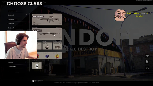 XQC joins a COD match