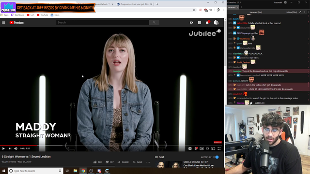Hasan gives a summary of modern women
