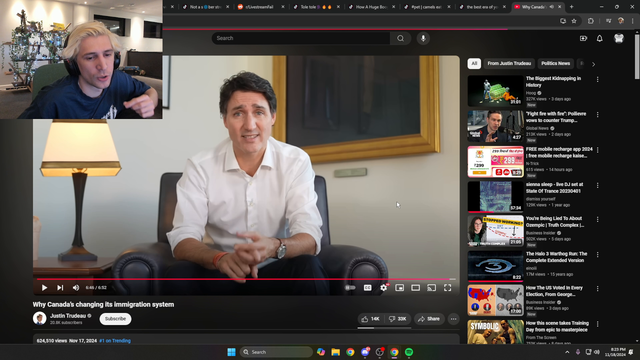 Xqc- Not doing politics