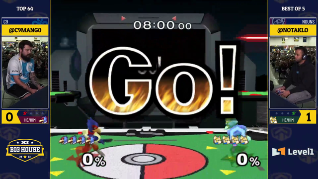 The Big House 11 (super smash bros melee) - fox vs falco