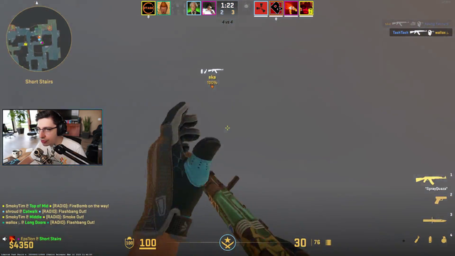 shroud being shroud