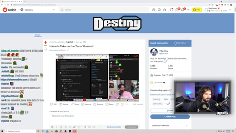 Destiny calls out Hasan for defending the usage of the "slur" gusano