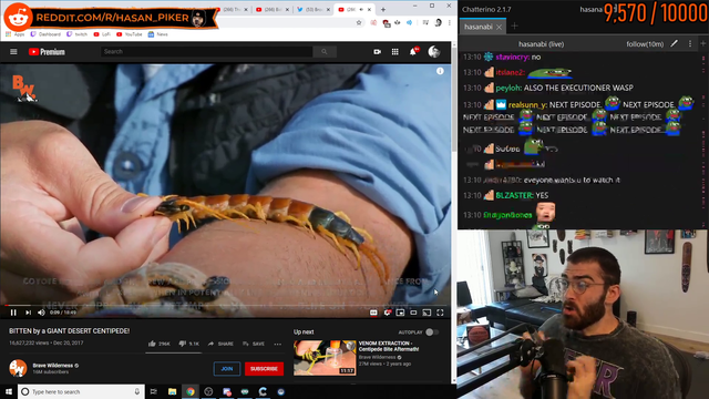 Hasan reenacts the night he lost his virginity