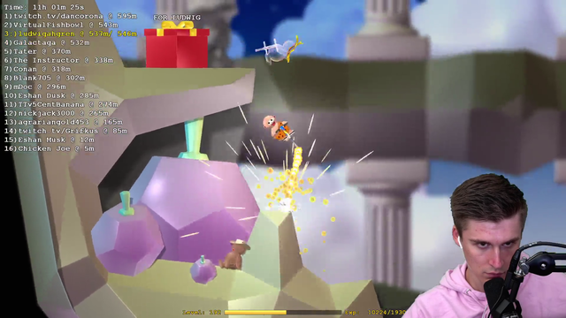 Pogostuck dev drops an easter egg for Ludwig