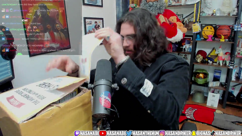 Hasan receives the C word pass from Wheat Thins
