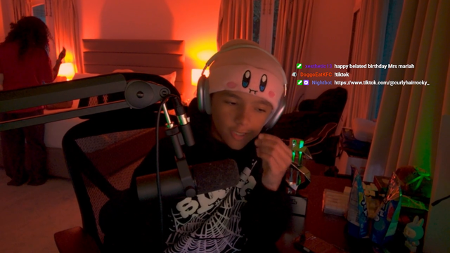 Mariah Carey makes an appearance on her son’s Twitch stream.