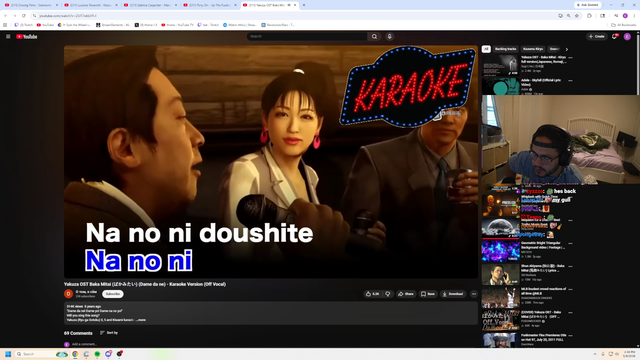 Erobb sings the Yakuza OST