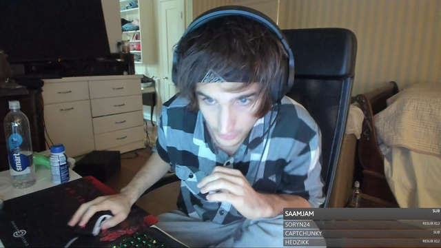 Mitch Jones have a piss bottle