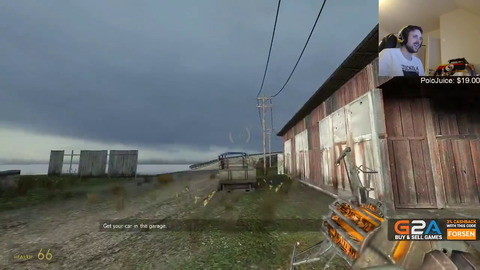 Forsen lost his car so he dragged a car prop through half of the map for fun and it actually paid off